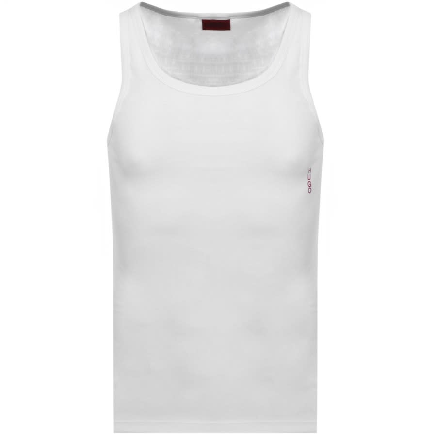 Alternative Image for ProductHUGO Double Pack Vest T Shirts White2